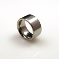 Stainless Steel Broad Band Comfort Ring